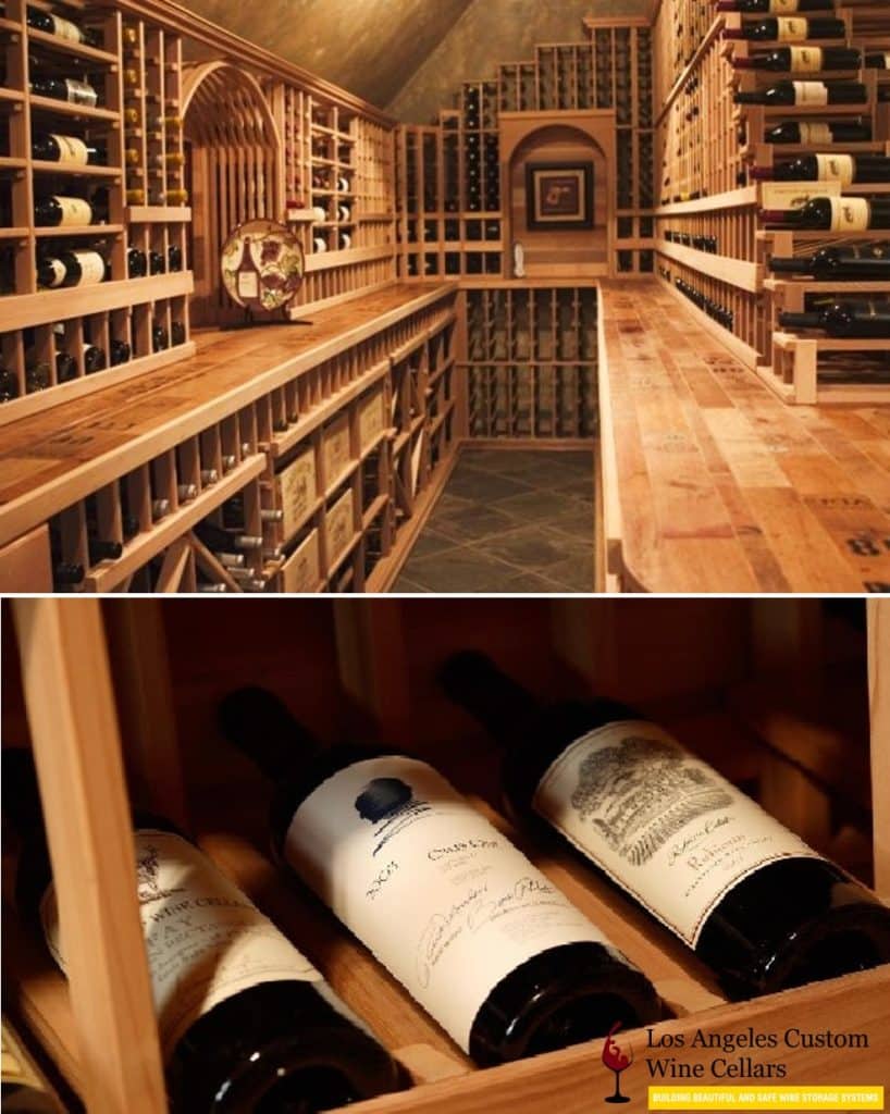 Wooden Wine Racks by Los Angeles Master Builders 