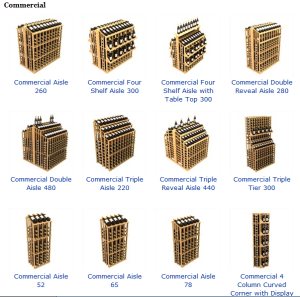 Check out these Commercial Wine Racks by Coastal