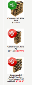 Commercial Wine Racks