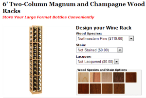 Magnum Wine Racks from Coastal Custom Wine Racks