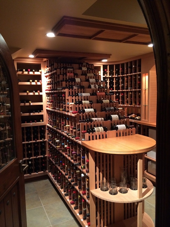 Bel Air Los Angeles Custom Wine Cellar Design