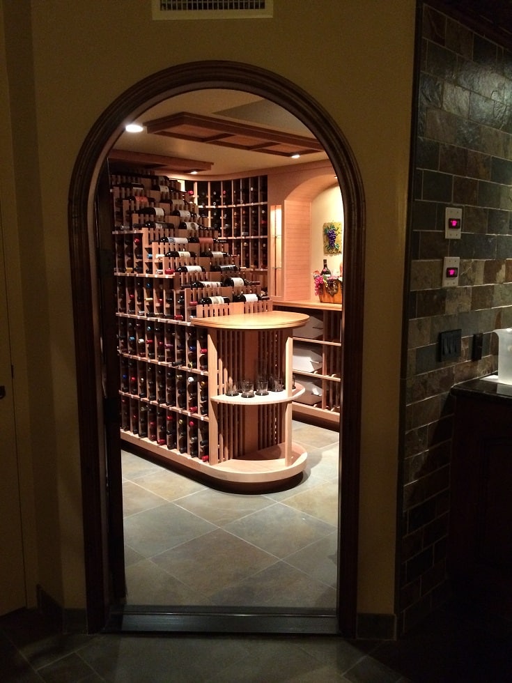 Bel Air Los Angeles Residential Wine Room