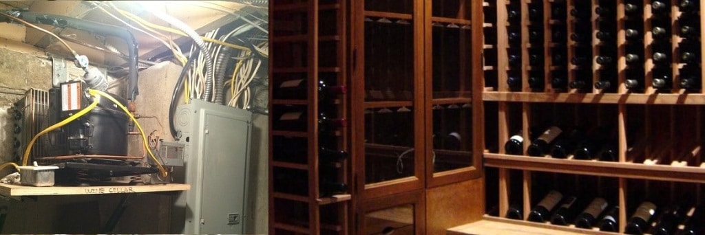 Wine Cellar Refrigeration System CA