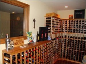 Read about another wine cellar construction project!