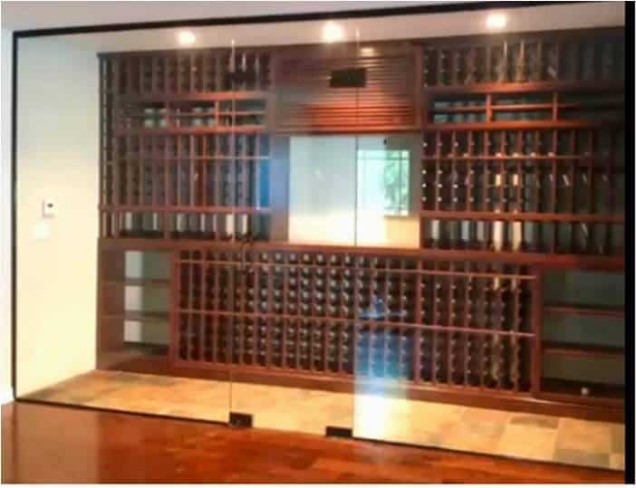 Custom Wine Rack Design Los Angeles Project