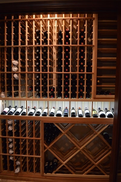 LED Wine Cellar Lighting by Los Angeles Master Builders