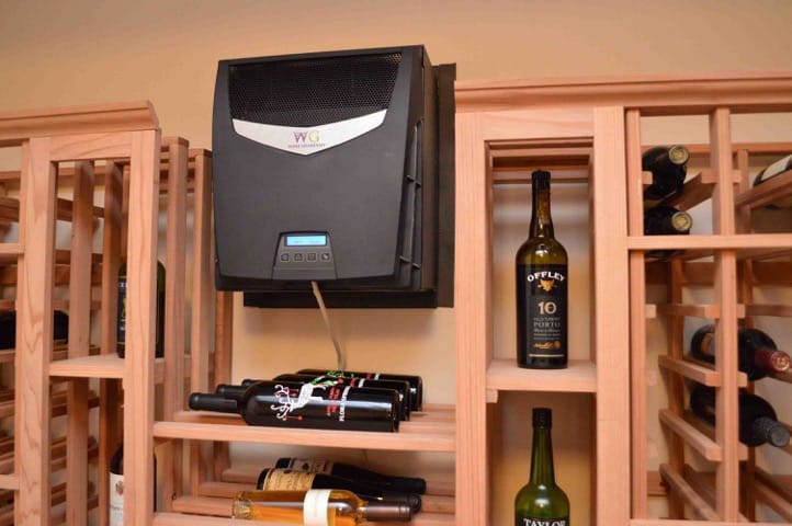 Residential Wine Cellar Cooling System Los Angeles