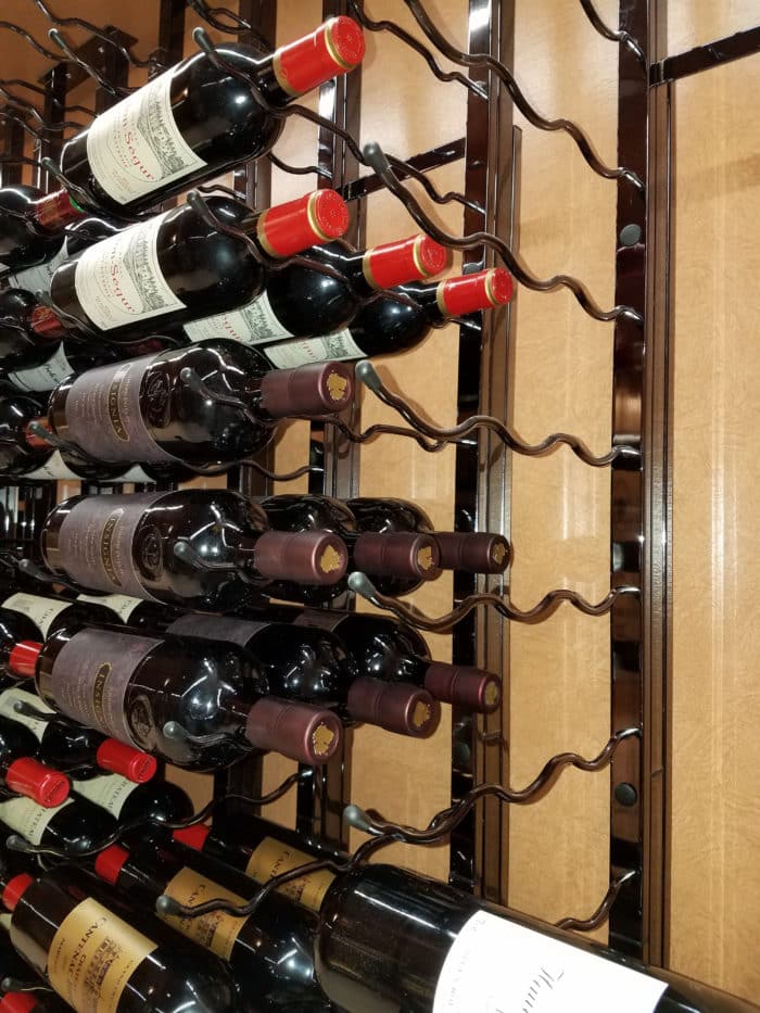 Triple Deep Metal Wine Racks by VintageView are Ideal for Massive Contemporary Wine Storage