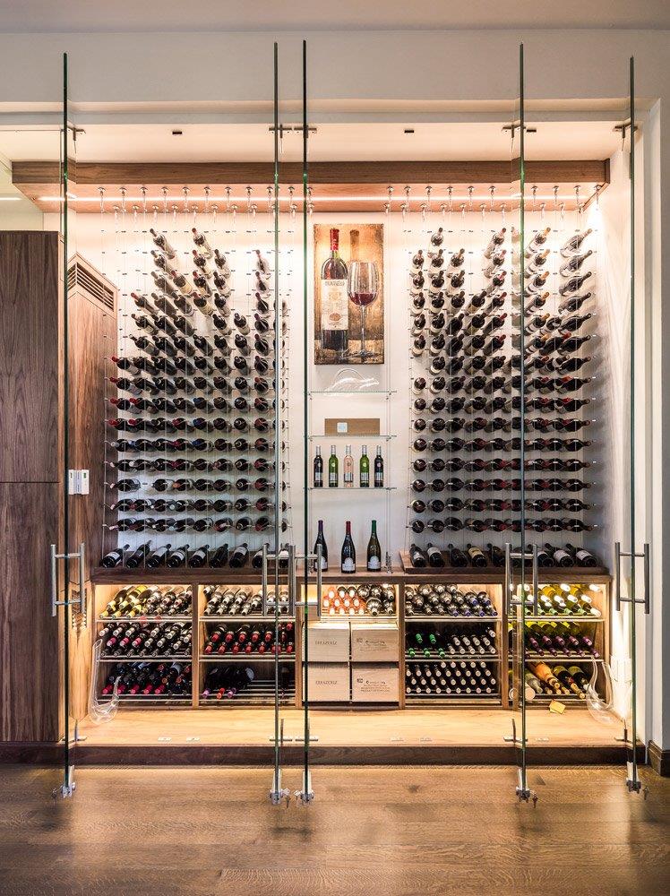 Cable Custom Wine Cellars Contemporary