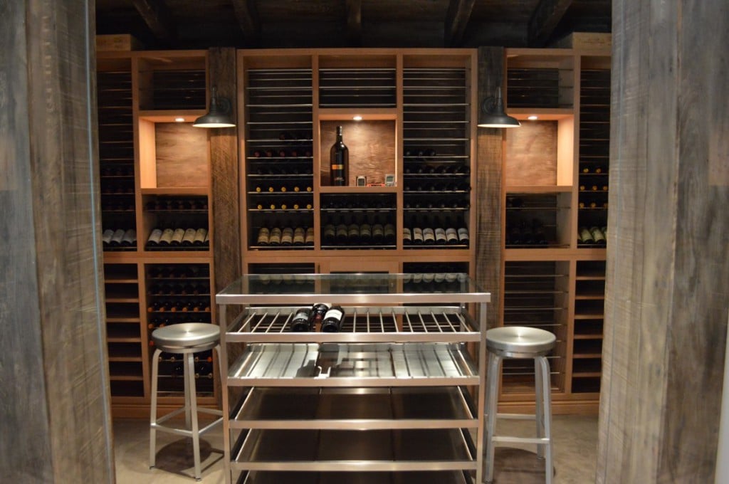 Custom Wine Cellar Cooling Unit Installation Project Los Angeles