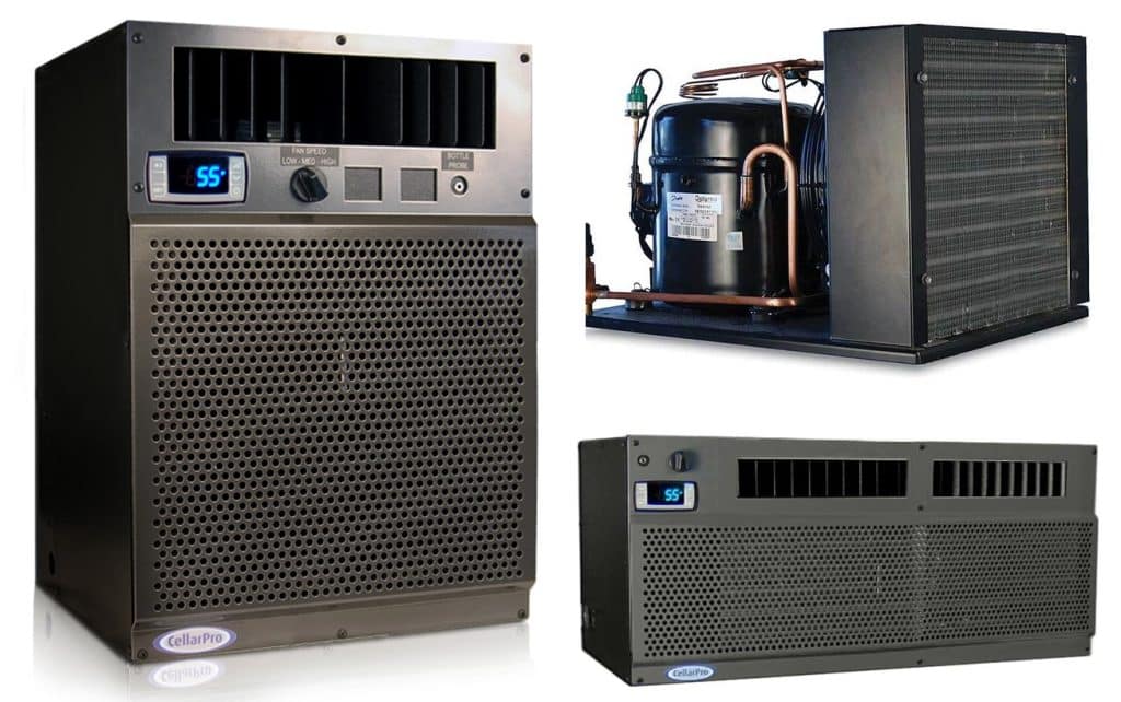 CellarPro Ductless Split Wine Cellar Cooling Systems Offered by Los Angeles Specialists