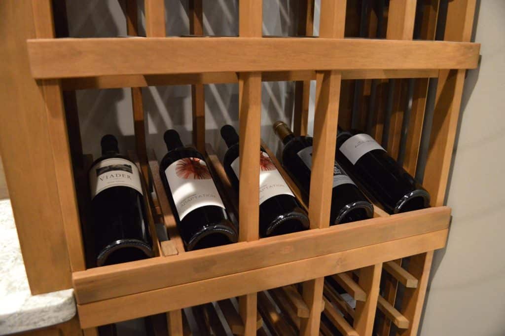 Display Row Wood Custom Wine Racks Los Angeles Wine Cellar Specialist