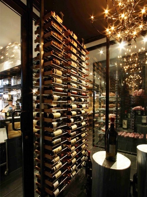 Elegant Commercial Wine Racks