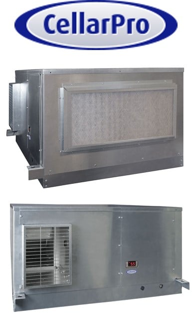 CellarPro Air Handler 24 Wine Cooling Unit with Front Ducting