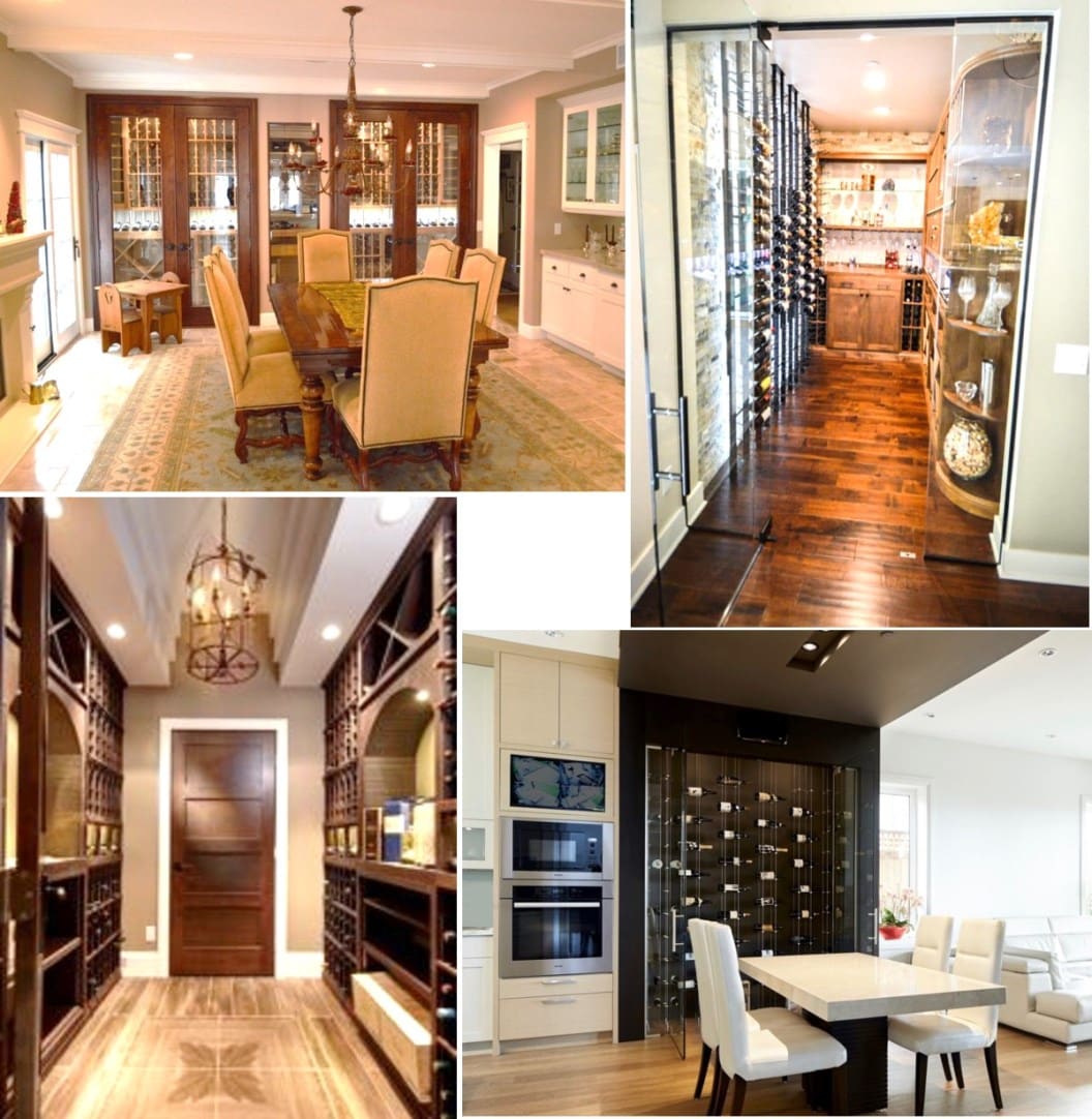 Which of These Luxury Wine Room Designs Suits Your Custom Home Wine Cellar?