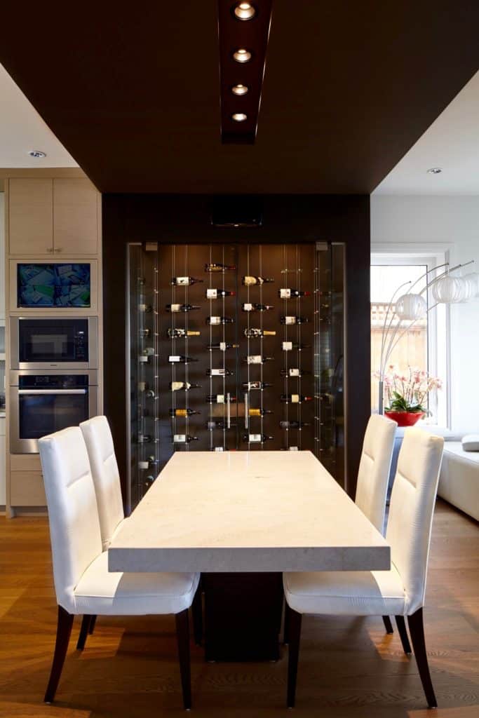 Chic Modern Wine Room