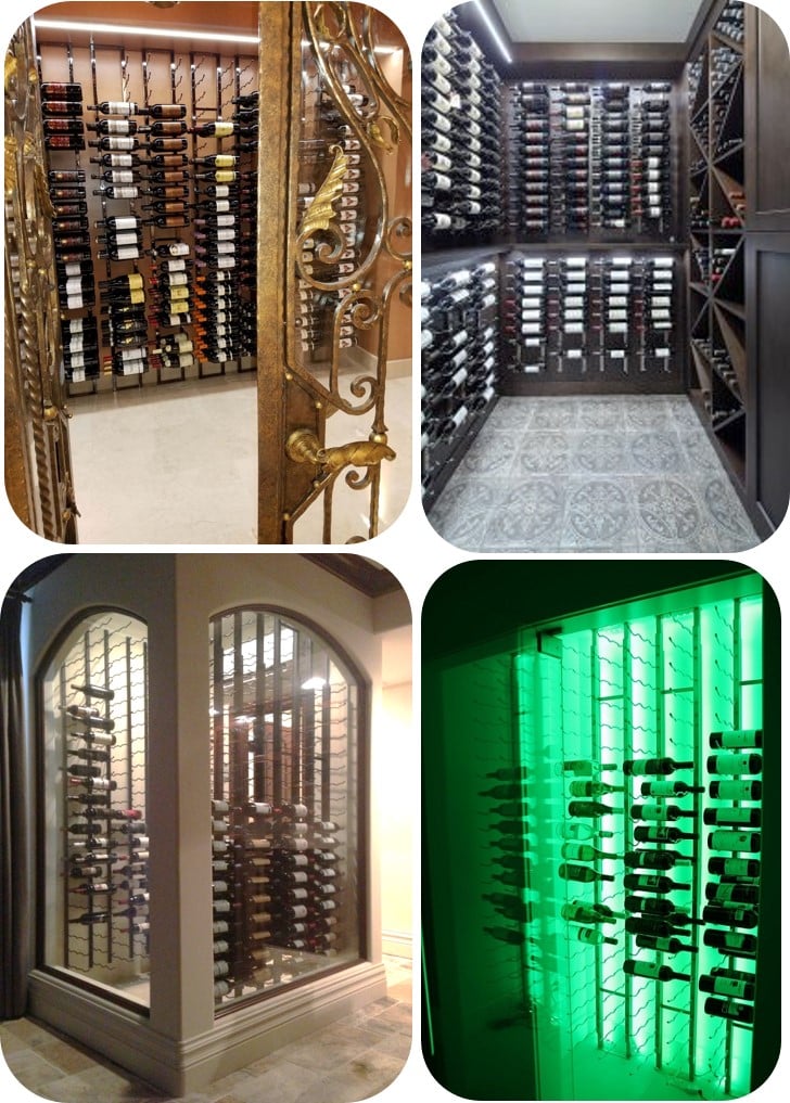 Contemporary Wine Racks for Home Wine Cellars