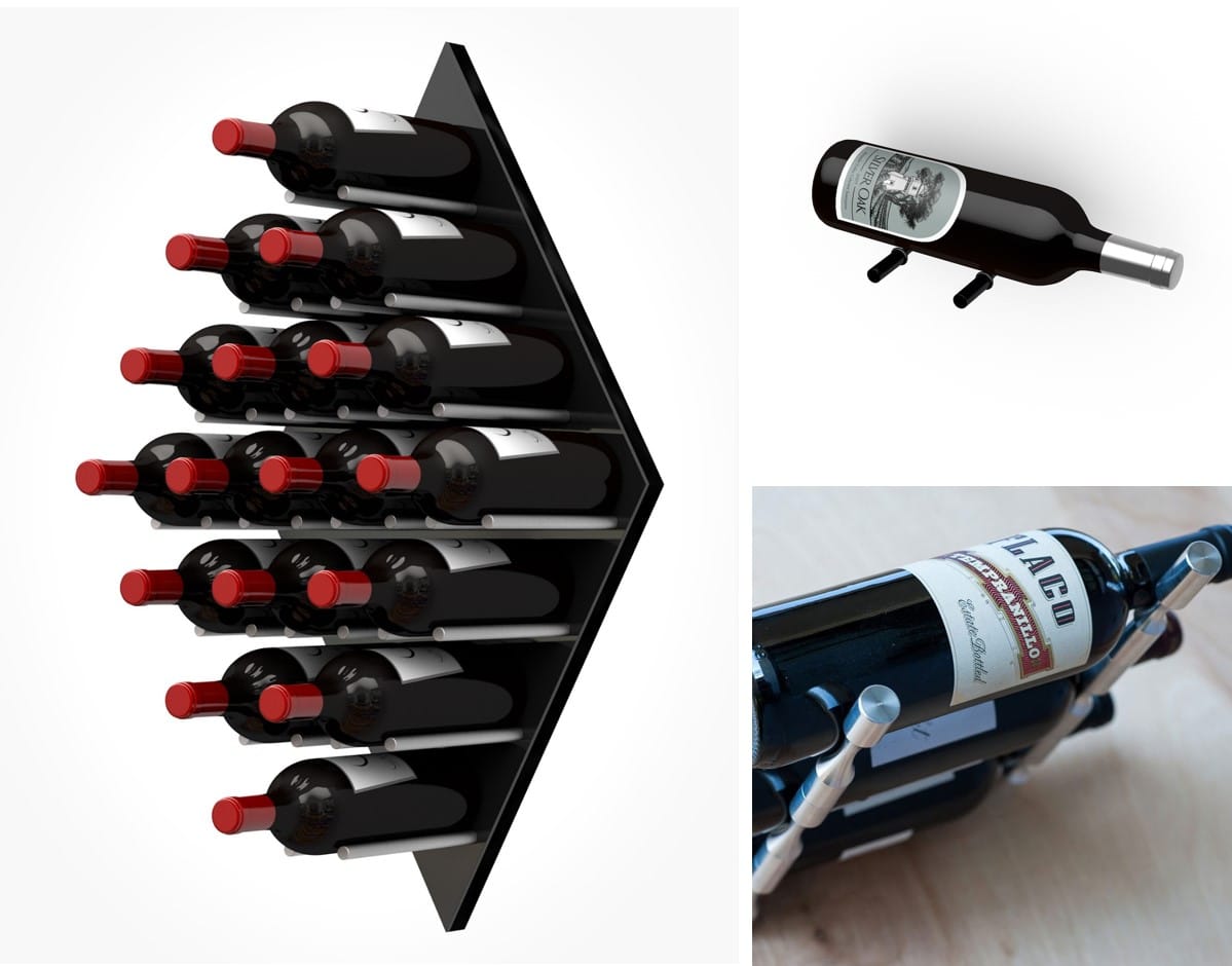 Ultra PEG Contemporary Wine Racks