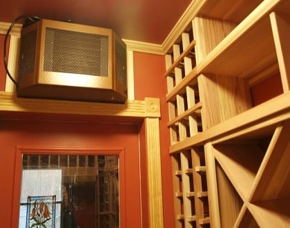 New York Basement Home Wine Cellar