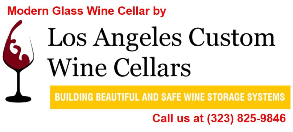 Modern Glass Wine Cellar in California: a Beautiful Art Piece