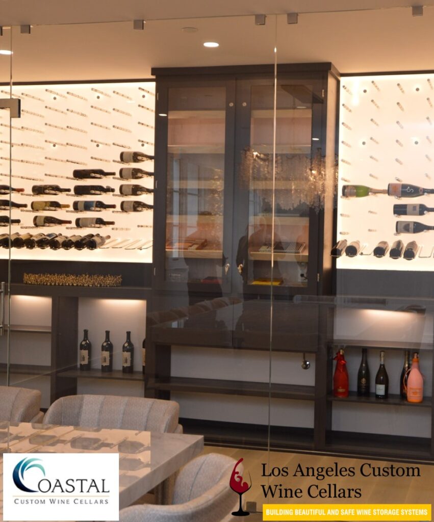 Modern Wine Cellar Design by Los Angeles Experts