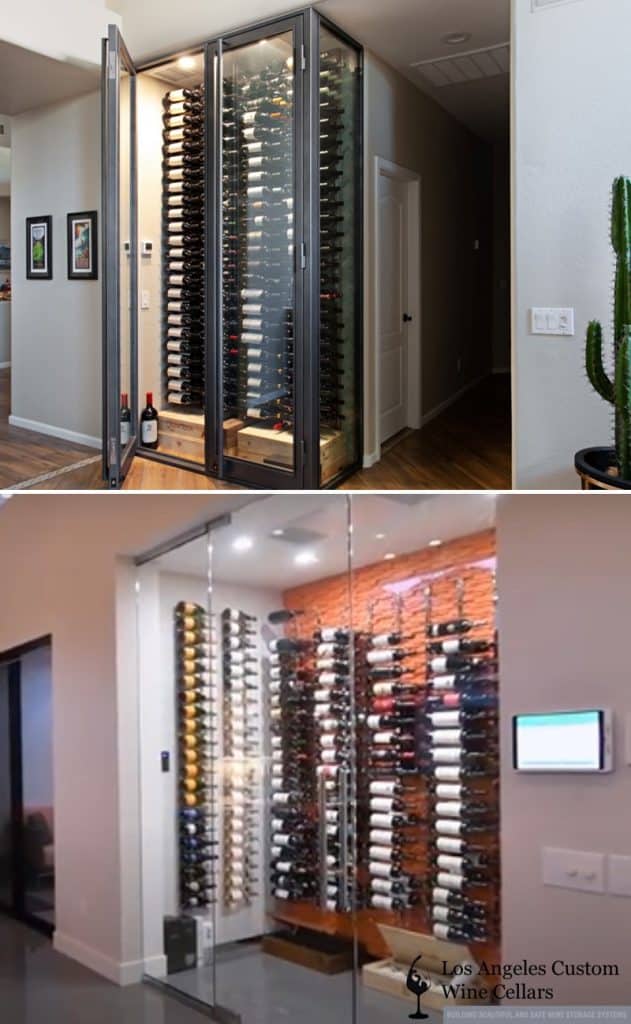 Glass Wine Cellar Design by Los Angeles Experts 