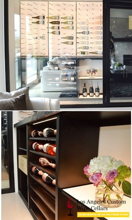 Modern Home Wine Cellar Designed by Los Angeles Master Builders 