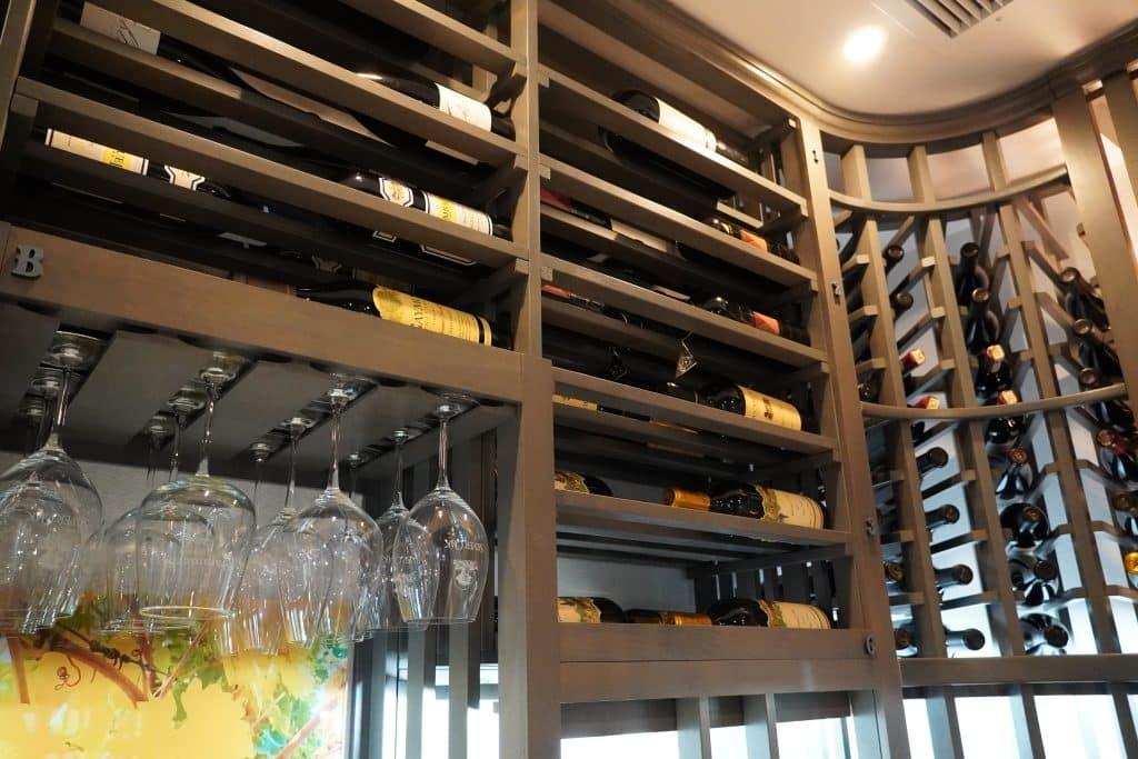 Various Wooden Wine Racking Compartments