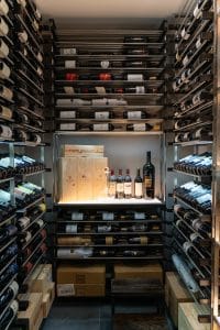Modern Metal Wine Racks Horizontal Display