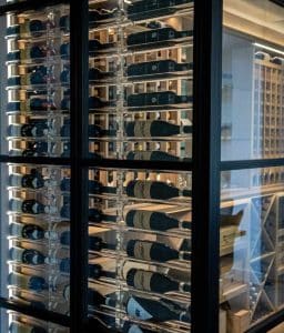 Modern Wine Racks in a Los Angeles Home