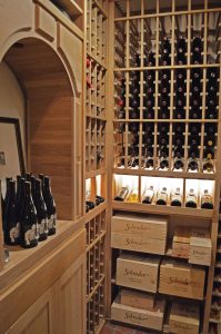 Traditional Wine Racks with Storage Cases