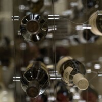 Cable Wine Displays can be added to a wine cellar in cork forward or label forward orientations.