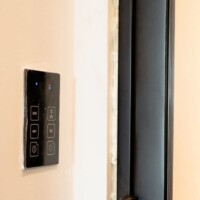 Monitor and control your wine closet's temperature and humidity with an advanced wine cooling system control panel.