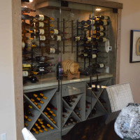 1 - Home Wine Cellar Transitional Design Home Wine Cellar Transitional Design