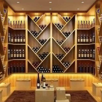 1 - Spacious and Elegant Rustic Wine Cellar Spacious and Elegant Traditional Wine Racks