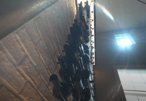 4 - This Wall in a Los Angeles, CA Home was Adroned by Cable Wine Displays