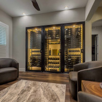 (1) Wine closet ideas are infinite especially when you go for neutral color palettes