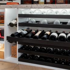 (9) Glass, metal, wood, and stone each bring their own character. The trick is pairing materials in a way that complements your home’s interior style.